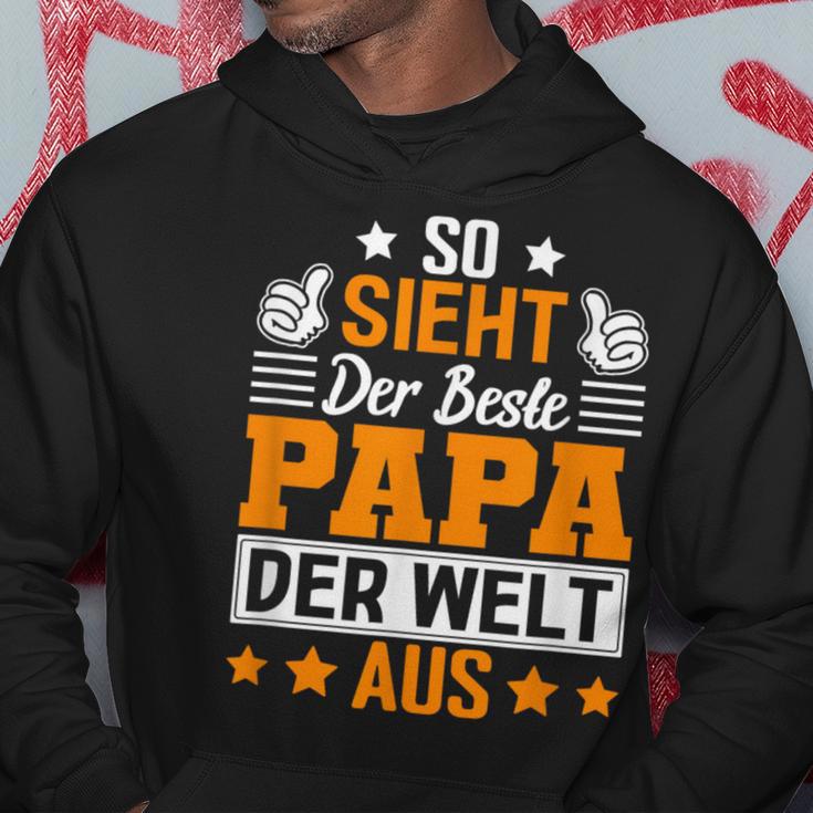 So Sieht Der Beste Papa Der Welt Ausatertag Geschenkidee Kapuzenpullover Lustige Geschenke