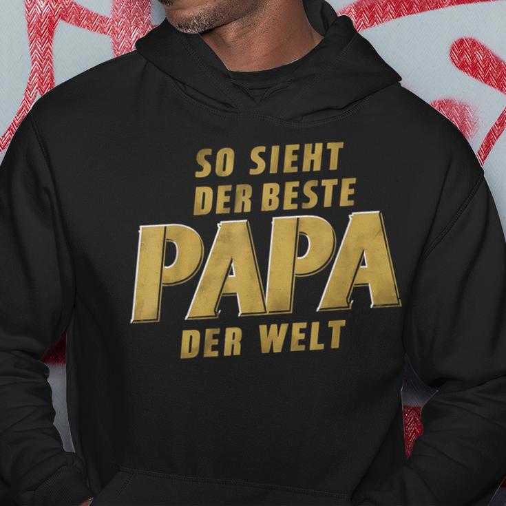 So Sieht Der Beste Papa Der Weltatertags -Atertag Opa Kapuzenpullover Lustige Geschenke