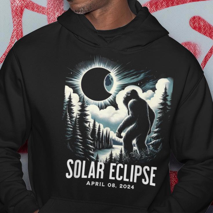 Solar Eclipse 2024 Bigfoot Hoodie Unique Gifts