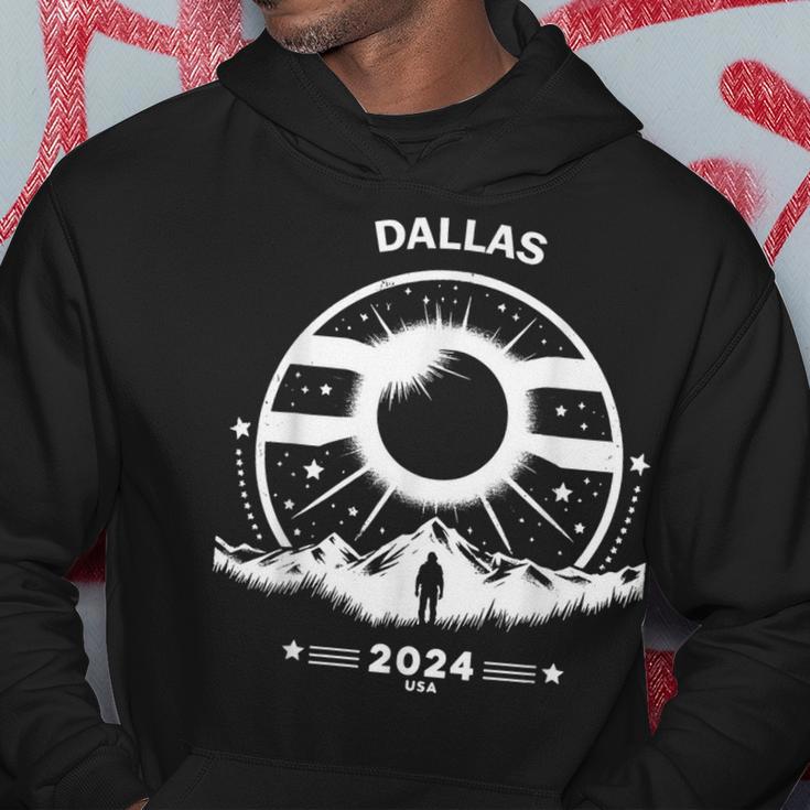 Solar Eclipse 2024 Dallas Hoodie Unique Gifts