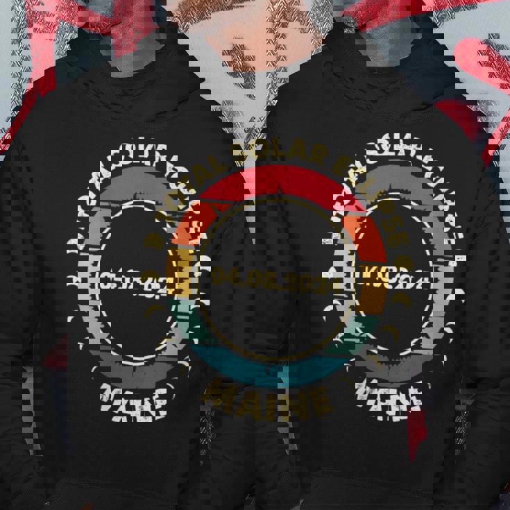 Solar Eclipse 2024 Maine Solar Eclipse Hoodie Personalized Gifts