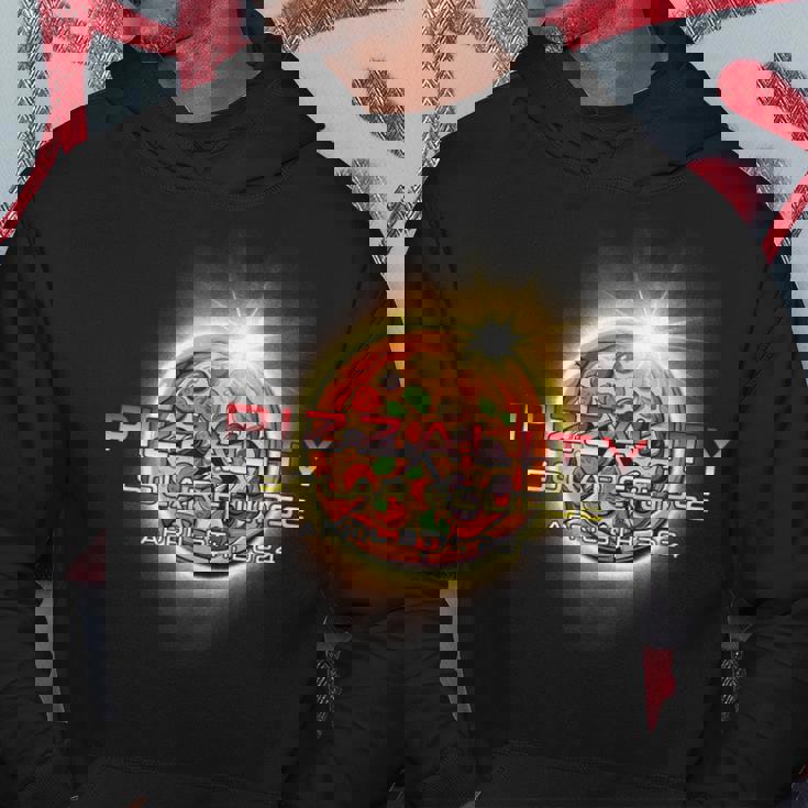 Solar Eclipse 2024 Pizzality Eclipse 2024 Pizza Hoodie Unique Gifts