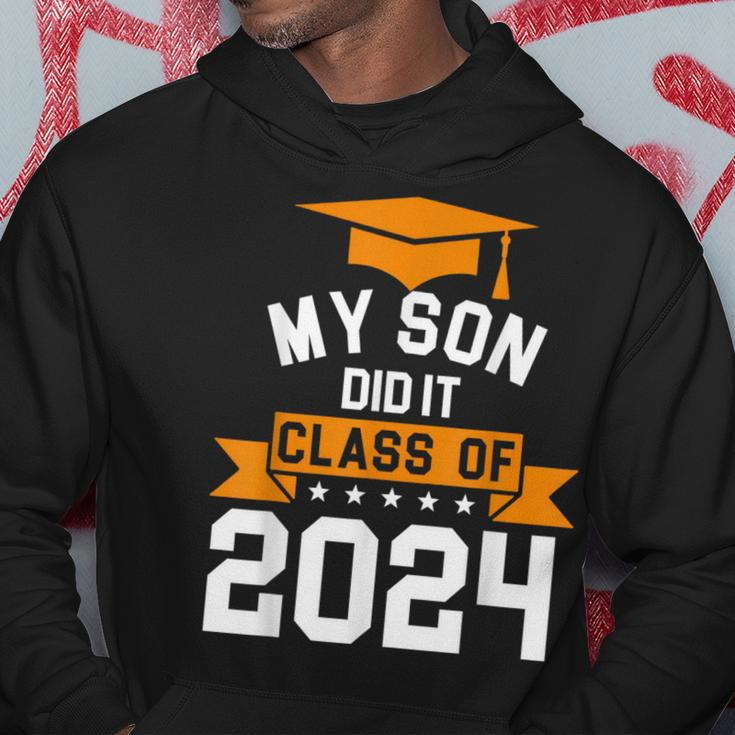 My Son Did It Class Of 2024 Graduation Proud Family Hoodie Unique Gifts