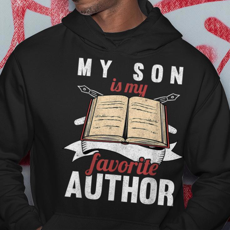 My Son Is My Favorite Author Parents Of Writer Hoodie Unique Gifts