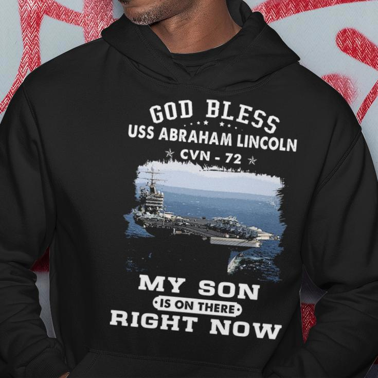 My Son Is Uss Abraham Lincoln Cvn Hoodie Unique Gifts