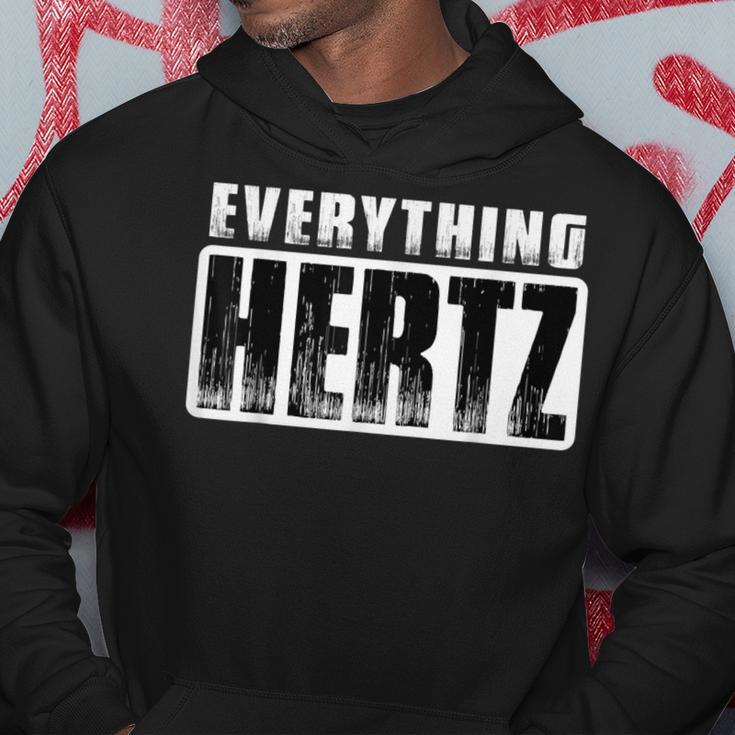 Sound Guy Audio Engineer Hertz Hoodie Unique Gifts