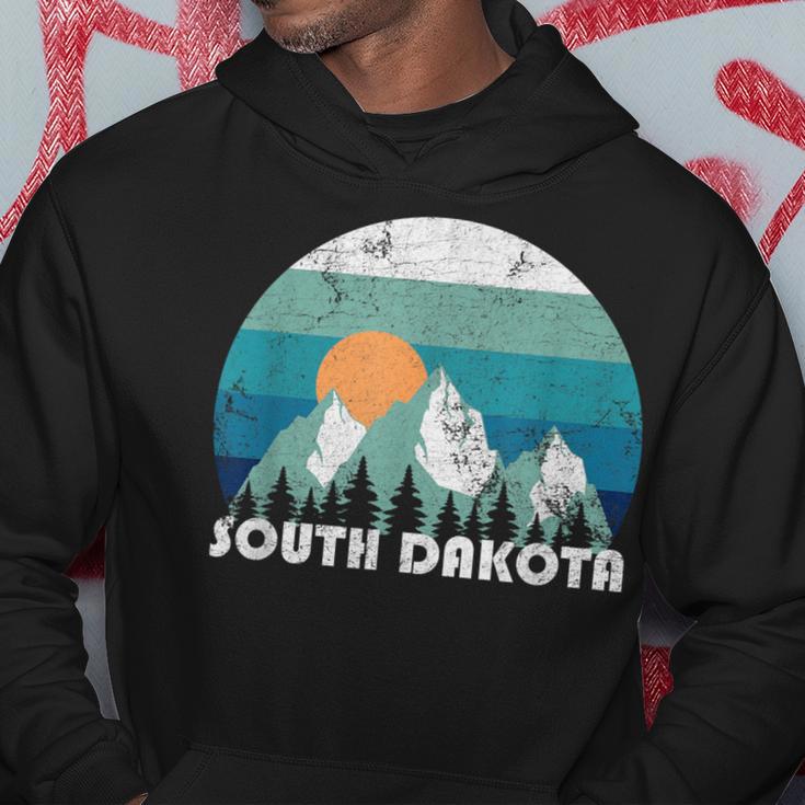 South Dakota State Retro Vintage Hoodie Unique Gifts