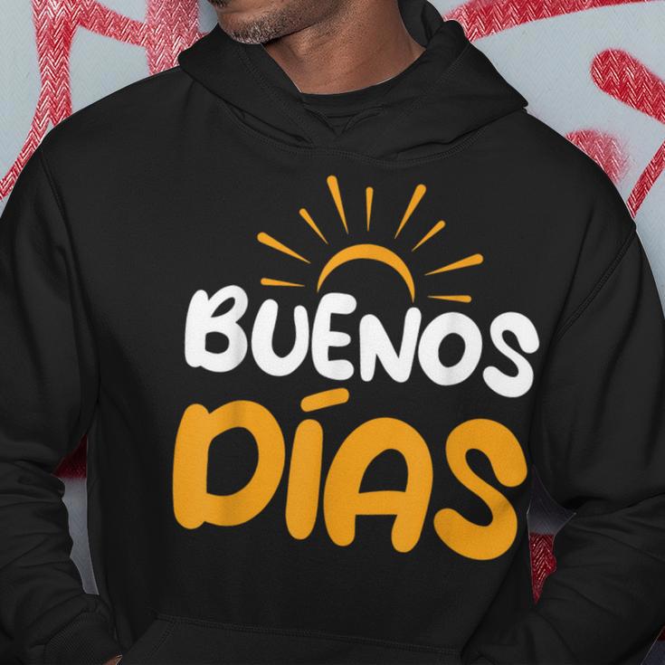 Spanien Spanisch Spruch Guten Morgen Buenos Dias Spanish S Hoodie Lustige Geschenke