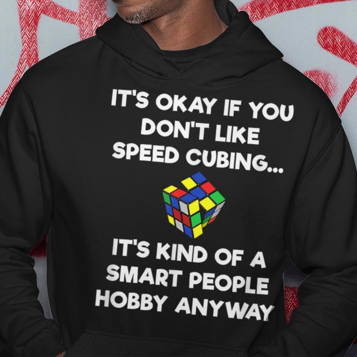 Speed Cubing Smart People Hoodie Unique Gifts