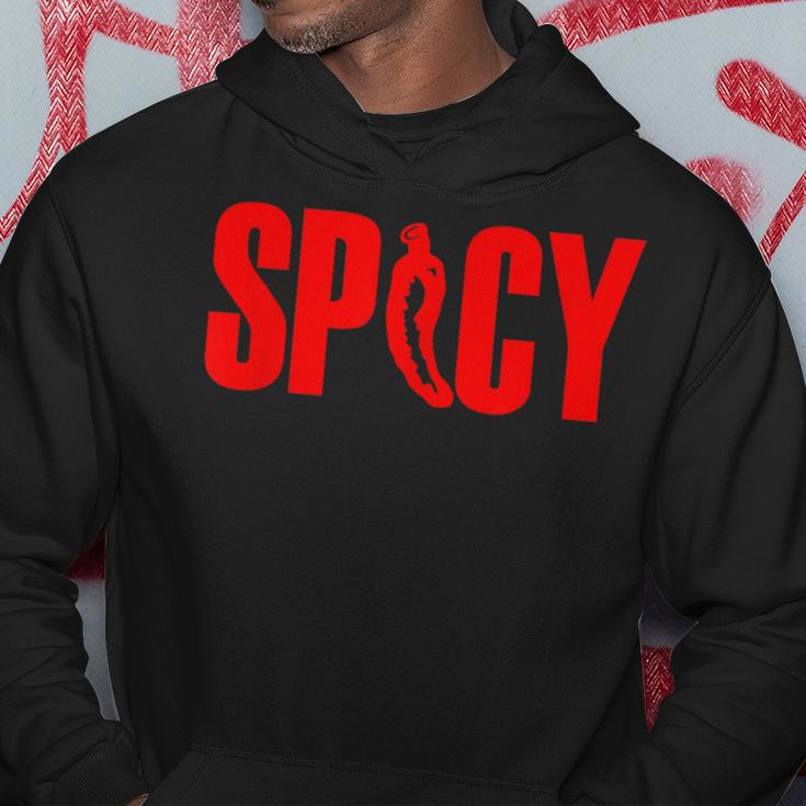 Spicy Chilli Pepper Novelty Flaming Hot Spicy Pepper Hoodie Unique Gifts