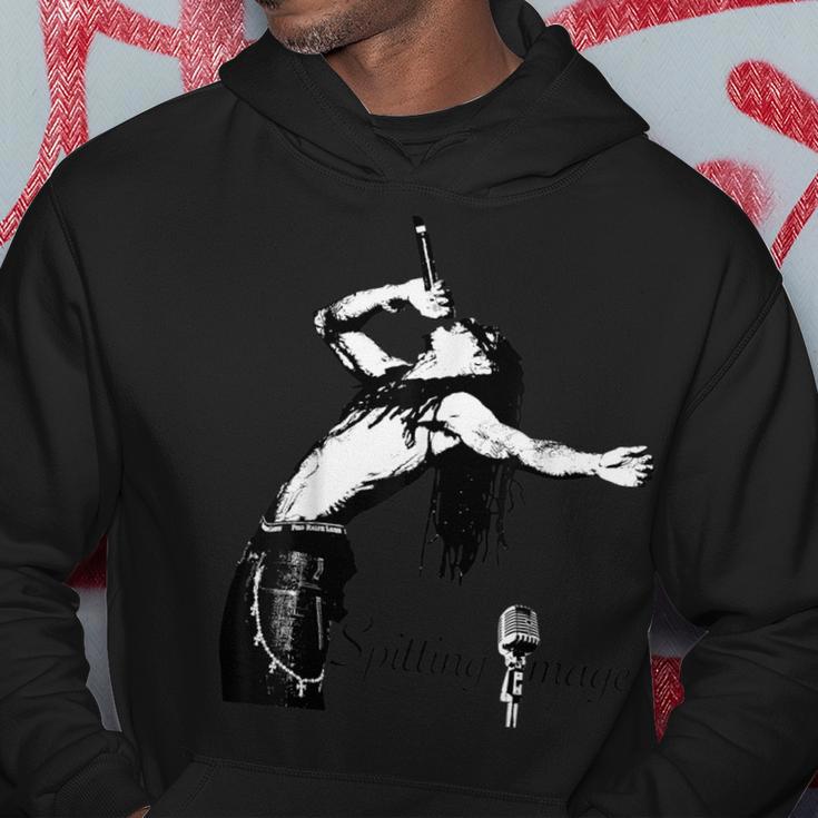 Spitting Image Rapper Hip Hop Microphone Hoodie Unique Gifts