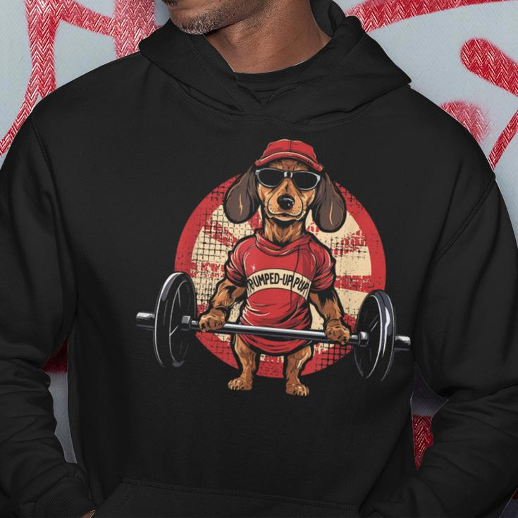 Sporty Dachshund For Dachshund Enthusiasts Hoodie Unique Gifts