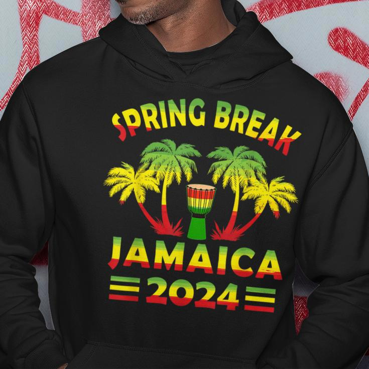 Spring Break Jamaica 2024 Matching Family Vacation Souvenir Hoodie Unique Gifts