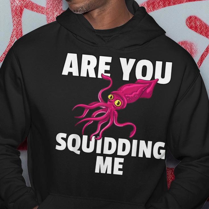 Are You Squidding Me Squid Octopus Marine Biology Hoodie Unique Gifts