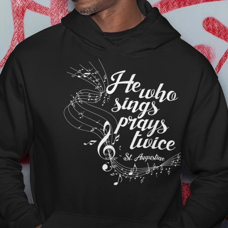 St Augustine Of Hippo Quotes Singers Gospel Music Catholic Hoodie Unique Gifts