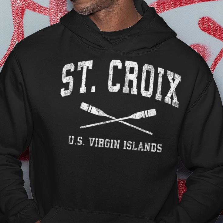 St Croix Usvi Vintage Nautical Paddles Sports Oars Hoodie Personalized Gifts