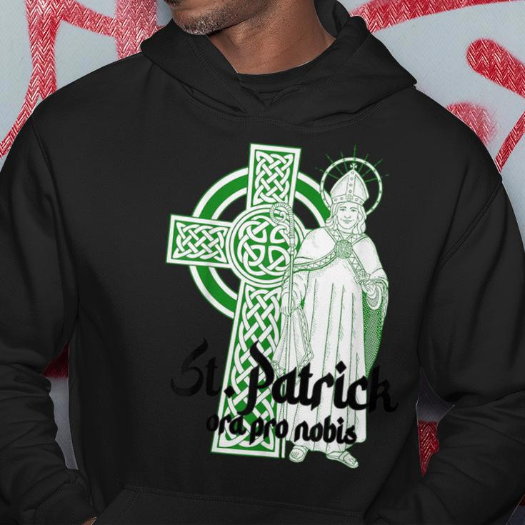 St Patrick Ora Pro Nobis Catholic Ireland Prayer Christian Hoodie Funny Gifts
