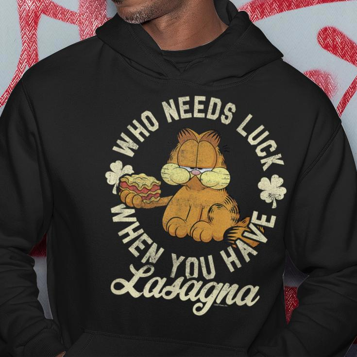 St Patrick's Day Who Needs Luck You Have Lasagna Hoodie Personalized Gifts