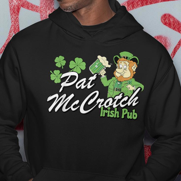 St Patty's Day Pat Mccrotch Irish Pub Lucky Clover Hoodie Personalized Gifts