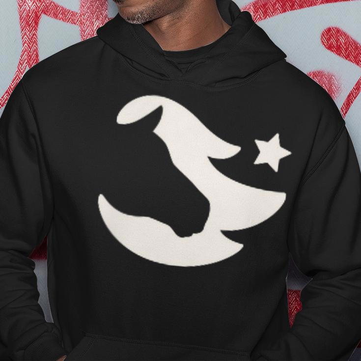 Stalles Weißes Stern-Logo Kapuzenpullover Lustige Geschenke