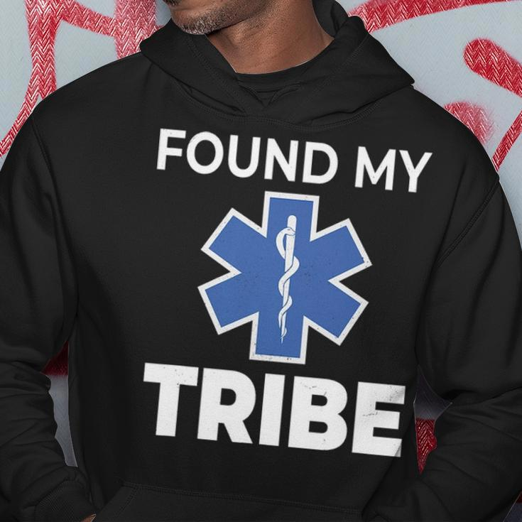 Star Of Life Found My Tribe Ems Pride Emt Hoodie Unique Gifts