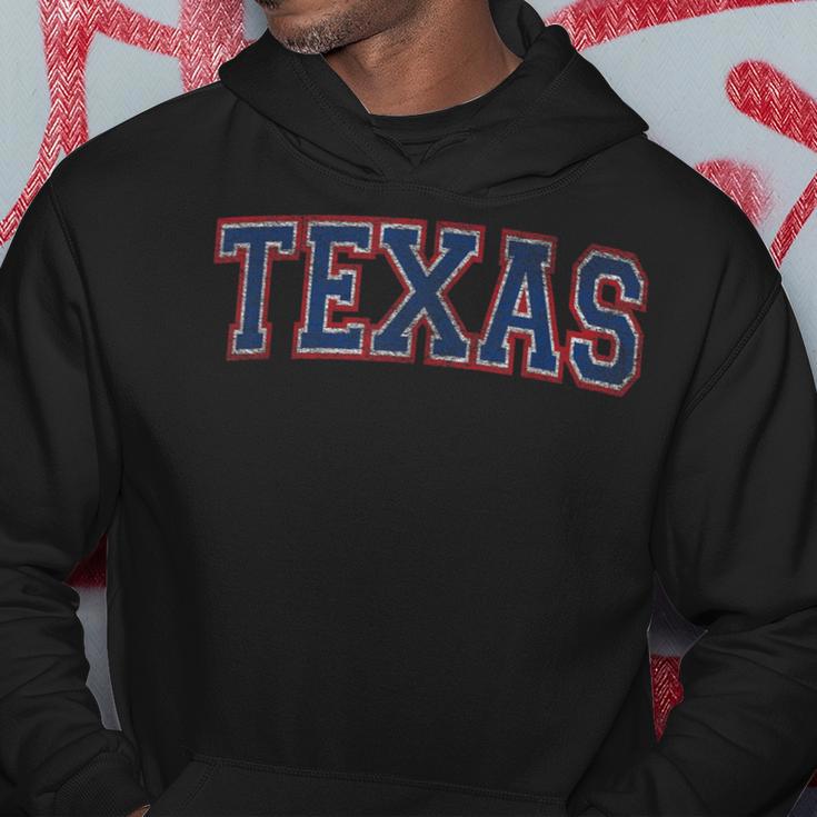 State Of Texas Tx Blue Varsity Town Weathered Hoodie Unique Gifts