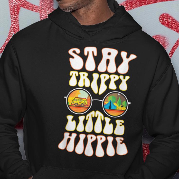 Stay Trippy Little Hippie Hippies Vintage Retro Hippy Hoodie Unique Gifts