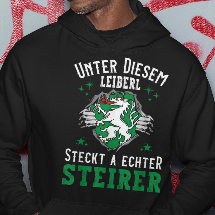 Steiermark Steirisch Crest Leiberl For Real Steirer Hoodie Lustige Geschenke