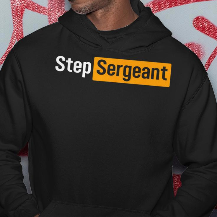 Step Sergeant Military For Him And Her Hoodie Funny Gifts