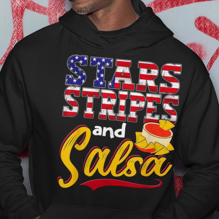 Sterne Streifen Und Salsa Mexiko Us Mexikanisch Amerikanisch Hoodie Lustige Geschenke