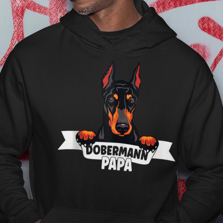 Stolzer Dobermann Papa Für Alle Dobermann Papas Kapuzenpullover Lustige Geschenke