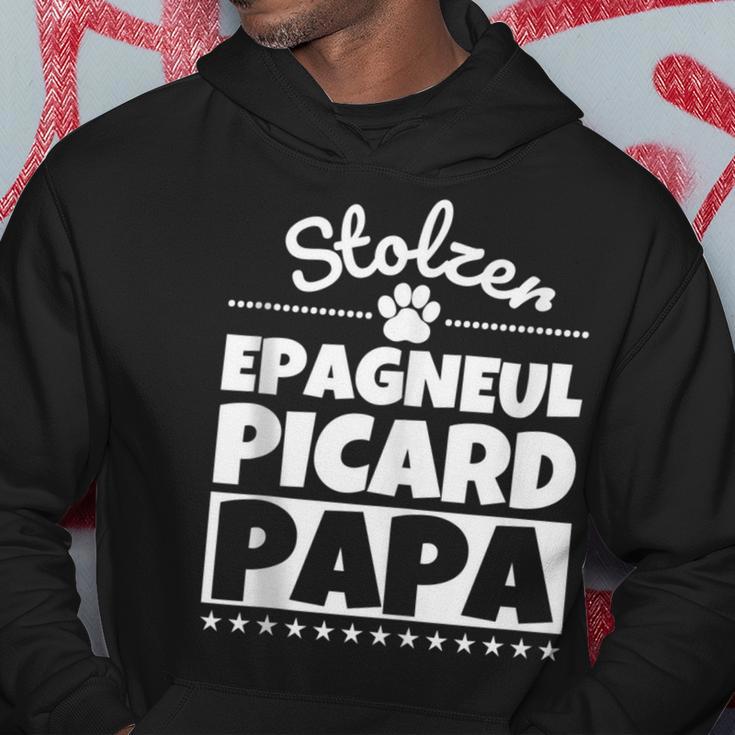 Stolzer Epagneul Picard Papa Kapuzenpullover Lustige Geschenke