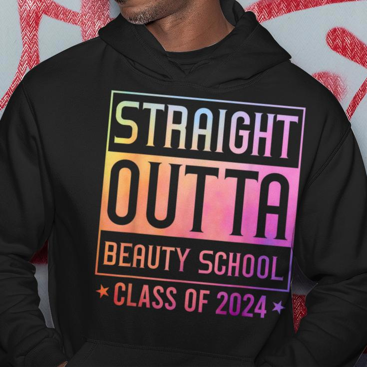 Straight Outta Beauty School Graduation Class Of 2024 Hoodie Unique Gifts