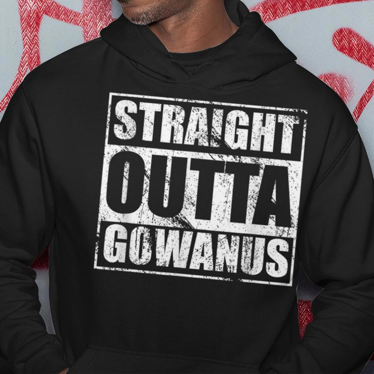 Straight Outta Gowanus Brooklyn Nyc New Yorker Hoodie Unique Gifts
