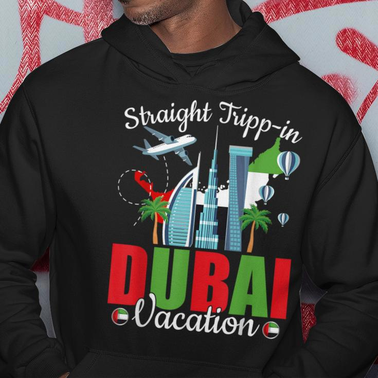 Straight Tripp-In Dubai Group Vacation Matching Crew Hoodie Funny Gifts