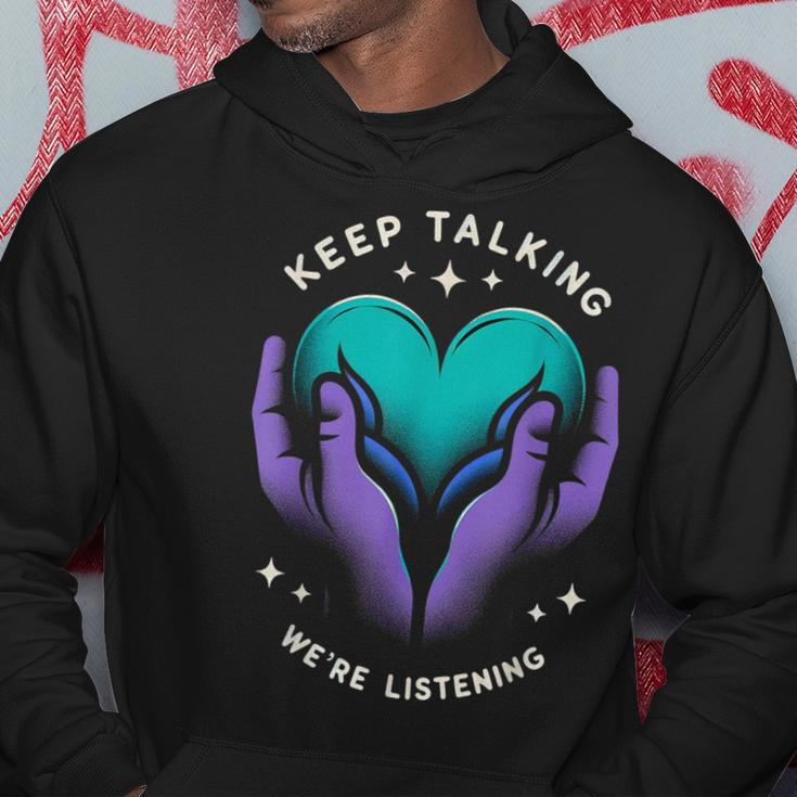 Suicide Prevention Suicide Awareness And Mental Health Hoodie Unique Gifts