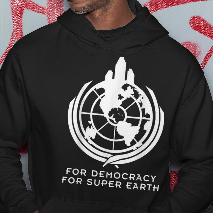 For Super Earth Hell Of Divers Helldiving Hoodie Unique Gifts