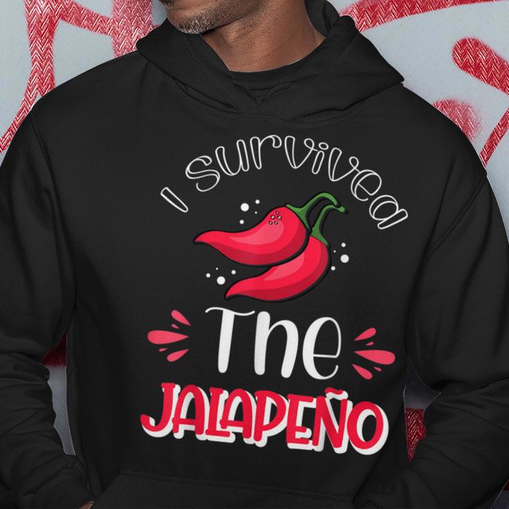 I Survived The Jalapeño Jalapeno Lover Pepper Hoodie Unique Gifts