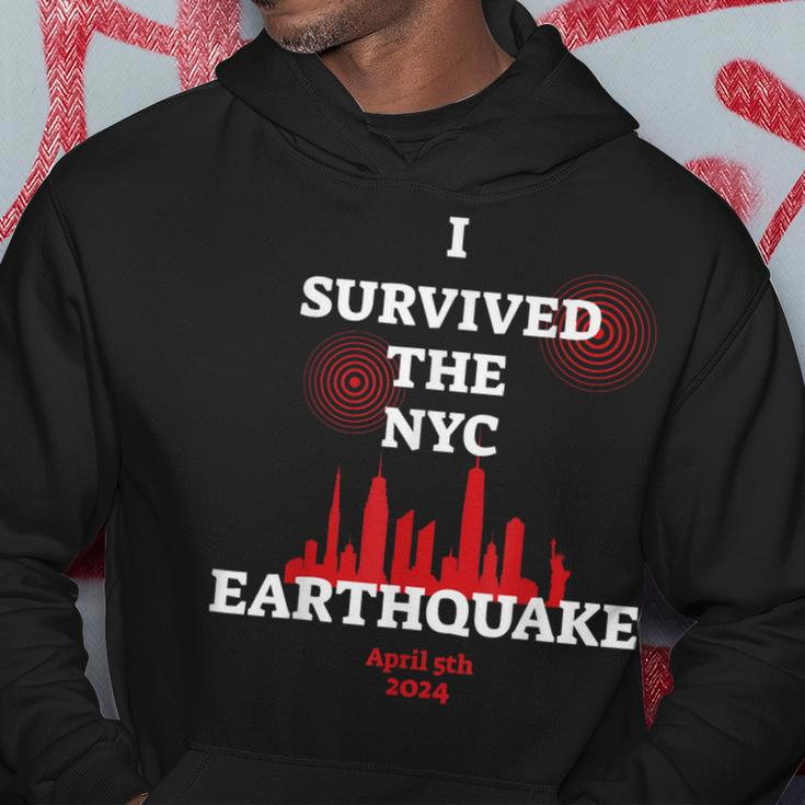I Survived Nyc Earthquake 2024 Hoodie Unique Gifts