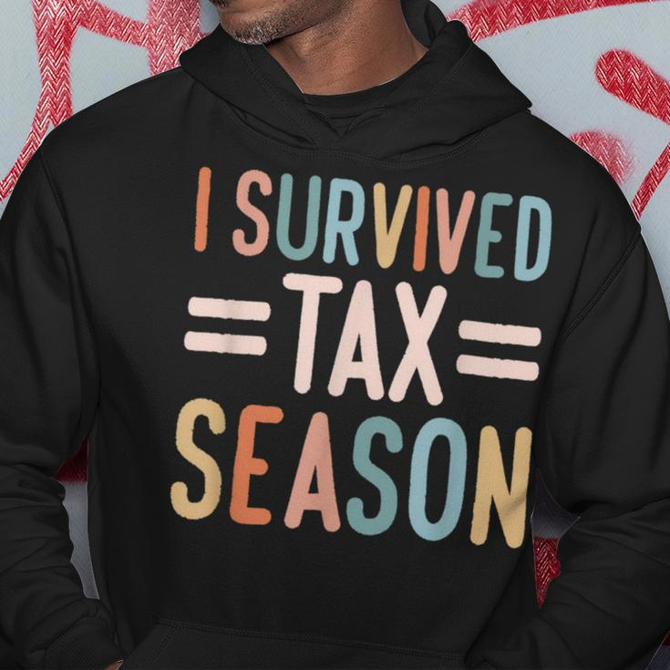 I Survived Tax Season Cpa Accountant Hoodie Unique Gifts