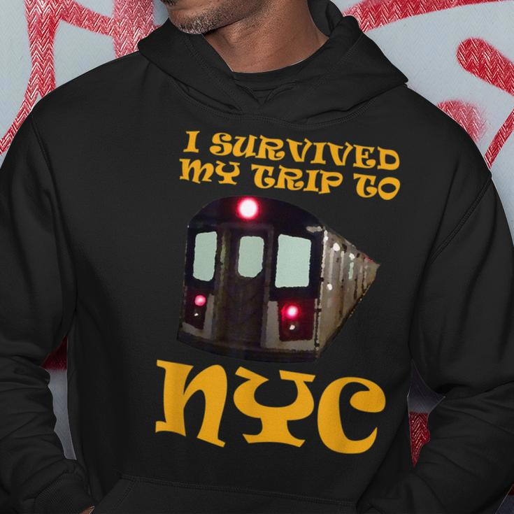 I Survived My Trip To Nyc Hoodie Unique Gifts