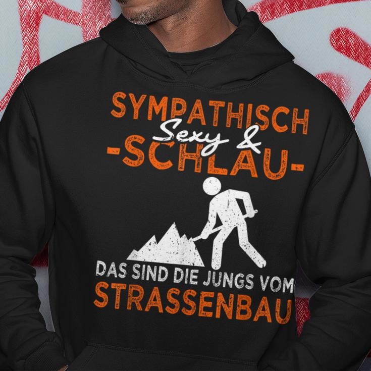Sympathic And Schlau Strassenbau & Street Keeper Black S Hoodie Lustige Geschenke