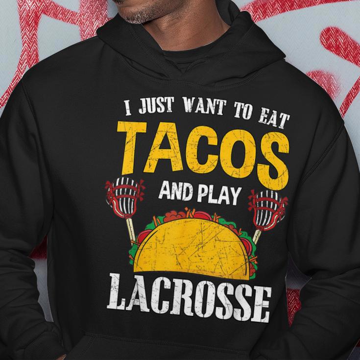 Tacos And Lacrosse Lax Player Idea Cinco De Mayo Hoodie Unique Gifts