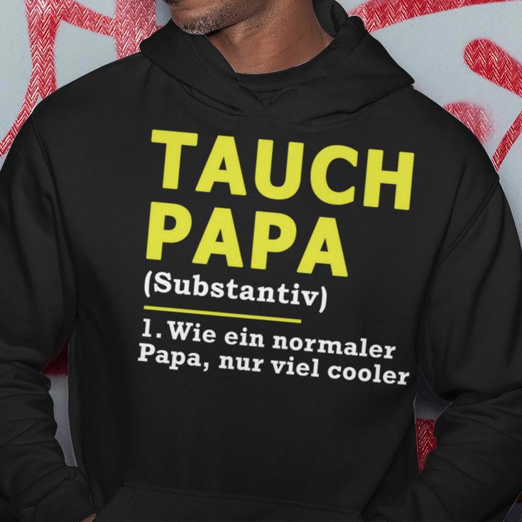 Tauch Papa Kapuzenpullover Lustige Geschenke