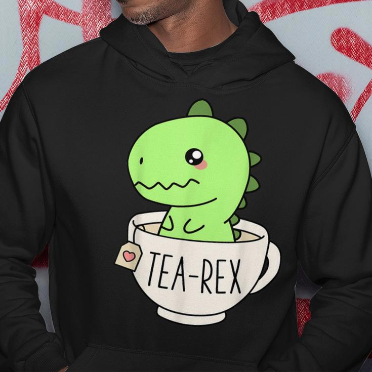 Tea-Rex Cute T-Rex Dinosaur Kawaii Dino Pun Hoodie Lustige Geschenke