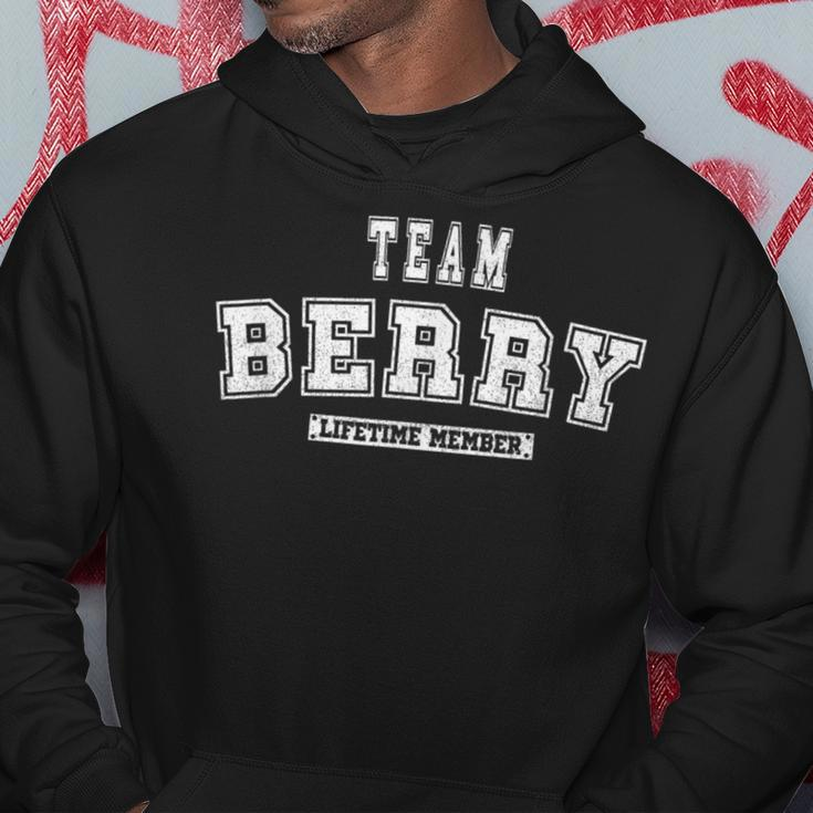 Team Berry Lifetime Member Family Last Name Hoodie Funny Gifts