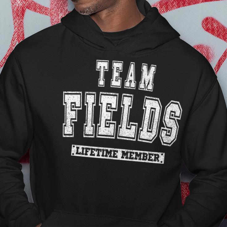 Team Fields Lifetime Member Family Last Name Hoodie Unique Gifts