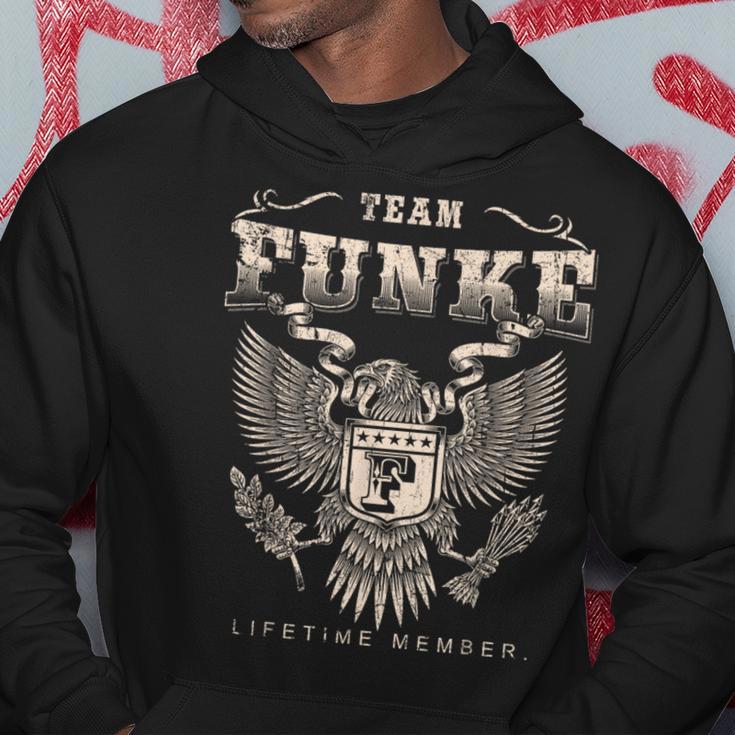 Team Funke Lifetime Member Funke Name Hoodie Unique Gifts