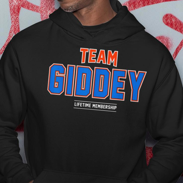 Team Giddey Proud Family Last Name Surname Hoodie Funny Gifts