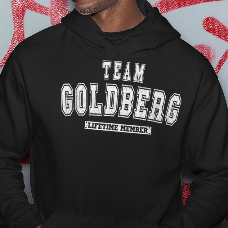 Team Goldberg Lifetime Member Family Last Name Hoodie Funny Gifts